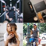 Mujjo Leather Wallet Case - кожен (естествена кожа) кейс с джоб за кредитна карта за iPhone XS, iPhone X (черен) 4