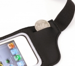 Tunewear Jogpocket - неопренов спортен калъф за iPhone и мобилни телефони (черен) 2