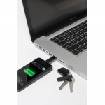Bluelounge Kii Lightning Keychain Cable - портативен кабел тип ключодържател за iPhone, iPad, iPod и Apple Продукти с Lightning (черен) 1