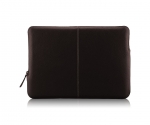 Urbano Genuine Premium Cowhide Sleeve - кожен калъф (естествена кожа) за MacBook Pro 17 и лаптопи до 17 ин. (тъмнокафяв) 1