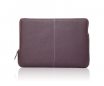 Urbano Genuine Premium Cowhide Sleeve - кожен калъф (естествена кожа) за MacBook Air 11 и лаптопи до 11 ин. (лилав) 1