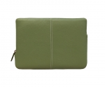 Urbano Genuine Premium Cowhide Sleeve - кожен калъф (естествена кожа) за MacBook Pro 15 и лаптопи до 15 ин. (зелен) 1