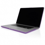 Incipio Retina Feather Case - поликарбонатов кейс за MacBook Pro Retina Display 15 инча (лилав) 2