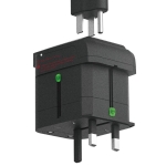 Elago Tripshell World Travel Adapter & Dual USB Charger - USB захранване и преходници за цял свят в едно устройство за iPhone, iPad и iPod и мобилни устройства 1