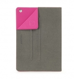 Tucano Angolo Folio Case - кожен калъф и поставка за iPad Air, iPad 5 (2017) (розов) 4