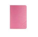 Tucano Filo Hard Folio - текстилен калъф с Auto On/Off и поставка за iPad Air, iPad 5 (2017) (розов) 1