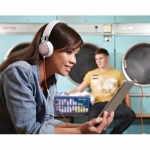 Jabra Revo White - слушалки с микрофон и управление на звука за iPhone, iPad и мобилни устройства 2