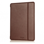 Knomo iPad Air, iPad 5 (2017) Folio - кожен кейс и поставка за iPad Air, iPad 5 (2017) (кафяв) 1
