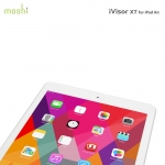 Moshi iVisor XT Clear - качествено защитно покритие за iPad Air, iPad 5 (2017) (бял) 2
