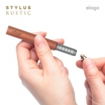 Elago Stylus Pen Rustic - дървена писалка за iPhone, iPad, iPod и капацитивни дисплеи (моаби) 1