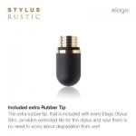 Elago Stylus Pen Rustic - дървена писалка за iPhone, iPad, iPod и капацитивни дисплеи (моаби) 4