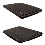 Urbano Leather Folder Case - кожен калъф (естествена кожа) за MacBook Air 11 (сив) 3