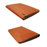 Urbano Leather Folder Case - кожен калъф (естествена кожа) за MacBook Air 11 (оранжев) 3