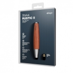Elago Stylus Pen Rustic II - дървена писалка за iPhone, iPad, iPod и капацитивни дисплеи (моаби) 4