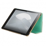 SwitchEasy Pelle Swarovski - луксозен кожен калъф и поставка за iPad Air, iPad 5 (2017) (зелен) 3
