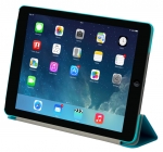 Tunewear LeatherLook Shell - кожен калъф с поставка и покритие за iPad Air, iPad 5 (2017) (розов) 1