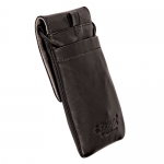 Krusell Dalby Mobile Case - кожен калъф за iPhone 8, iPhone 7, iPhone 6S/5/5S/4/4S, Nexus 5, Galaxy S5, Samsung Galaxy S5 Neo, S4 mini, HTC One X, LG G2 и др. (черен) 1