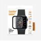 PanzerGlass Premium Glass Pro - калено стъклено защитно покритие с извити ръбове за дисплея на Apple Watch Series 4/5/6 (44mm) (черен) 3