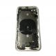 Apple iPhone XR Backcover Full Assembly - оригинален резервен заден капак заедно с Lightning порт, безжично зареждане и бутони (бял) 1