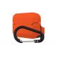 Urban Armor Gear Soft Touch Waterproof Silicone Hang Case - водо и удароустойчив силиконов калъф с карабинер за Apple Airpods Pro (оранжев) 5