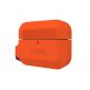 Urban Armor Gear Soft Touch Waterproof Silicone Hang Case - водо и удароустойчив силиконов калъф с карабинер за Apple Airpods Pro (оранжев) 7
