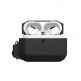 Urban Armor Gear Soft Touch Waterproof Silicone Hang Case - водо и удароустойчив силиконов калъф с карабинер за Apple Airpods Pro (черен) 8