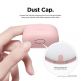 Elago Airpods Skinny Silicone Case - тънък силиконов калъф за Apple Airpods и Apple Airpods 2 with Wireless Charging Case (розов)  5