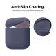 Elago Airpods Skinny Silicone Case - тънък силиконов калъф за Apple Airpods и Apple Airpods 2 with Wireless Charging Case (тъмносин)  4
