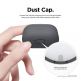 Elago Airpods Skinny Silicone Case - тънък силиконов калъф за Apple Airpods и Apple Airpods 2 with Wireless Charging Case (тъмносив)  5
