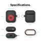Elago Airpods Retro AW6 Hang Case - силиконов калъф с карабинер за Apple Airpods и Apple Airpods 2 (черен) 5