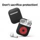 Elago Airpods Retro AW6 Silicone Case - силиконов калъф за Apple Airpods и Apple Airpods 2 (черен)  4