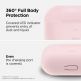 Elago Airpods Original Hang Silicone Case - силиконов калъф с карабинер за Apple Airpods Pro (розов) 2