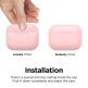 Elago Airpods Original Basic Silicone Case - силиконов калъф за Apple Airpods Pro (розов) 1