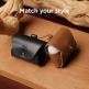Elago Airpods Pro Leather Case - кожен калъф (ествествена кожа) за Apple Airpods Pro (черен)  2