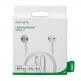 4smarts In-Ear Stereo MFI Lightning Headset Melody 2 - слушалки със сертифициран Lightning кабел, управление на звука и микрофон (бял)(bulk) 3