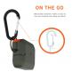 Urban Armor Gear Soft Touch Waterproof Silicone Hang Case - водо и удароустойчив силиконов калъф с карабинер за Apple Airpods Pro (тъмнозелен) 1