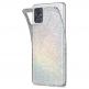 Spigen Liquid Crystal Glitter Case - тънък силиконов (TPU) калъф за Samsung Galaxy A51 (прозрачен)  5