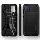 Spigen Rugged Armor Case - тънък качествен силиконов (TPU) калъф за Samsung Galaxy A71 (черен) 3