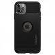 Spigen Rugged Armor Case - тънък качествен силиконов (TPU) калъф за iPhone 11 Pro (черен) 1