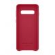 Samsung Leather Cover EF-VG973LREGWW - оригинален кожен калъф (естествена кожа) за Samsung Galaxy S10 (червен) 3