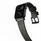 Nomad Active Strap Modern Leather - кожена (естествена кожа) каишка за Apple Watch 42мм, 44мм (кафяв-черен) 6