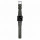 Nomad Active Strap Modern Leather - кожена (естествена кожа) каишка за Apple Watch 42мм, 44мм (кафяв-сребрист) 7