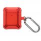 4smarts HardShell - поликарбонатов кейс с карабинер за Apple Airpods и Apple Airpods 2 (червен) 1
