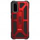 Urban Armor Gear Monarch - удароустойчив хибриден кейс за Samsung Galaxy S20 (червен) 3