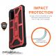 Urban Armor Gear Monarch - удароустойчив хибриден кейс за Samsung Galaxy S20 (червен) 5