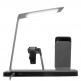 4smarts Inductive Charging Station with LED Lamp TwinDock Wireless 2 - поставка за безжично захранване за iPhone, Apple Watch (1-5то поколение) с LED лампа (черен) 2