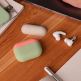 Elago Duo Silicone Case - силиконов калъф за Apple Airpods Pro (зелен-бял) 2