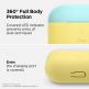 Elago Duo Silicone Case - силиконов калъф за Apple Airpods Pro (жълт-син) 3