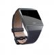 Fitbit Ionic Accessory Band Perforated Leather Large - кожена (естествена кожа) каишка за Fitbit Ionic (тъмносин)  8