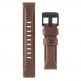 Urban Armor Gear Leather Strap - кожена (естествена кожа) каишка за Samsung Galaxy Watch 42мм (кафяв) 2